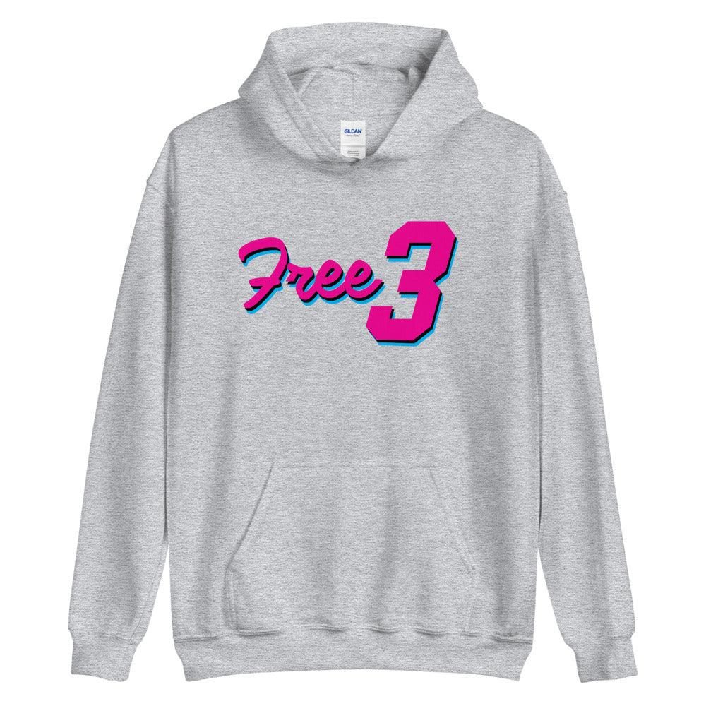 Frank Gore Jr. "Free 3" Hoodie - Fan Arch