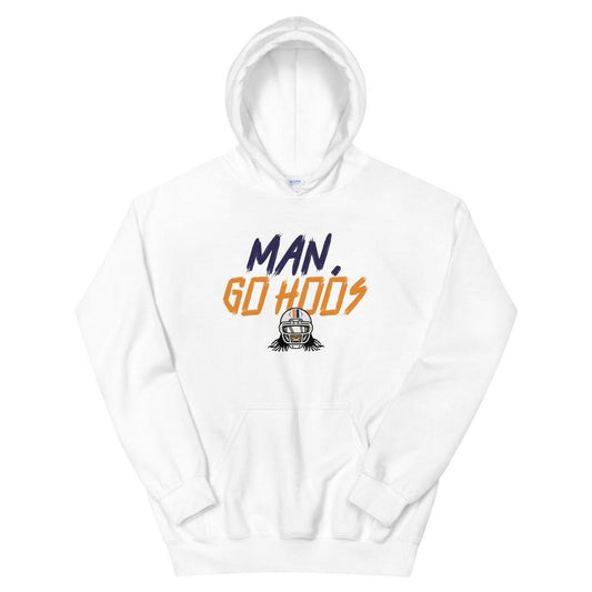 Bryce Perkins "Man, Go Hoos" Hoodie - Fan Arch