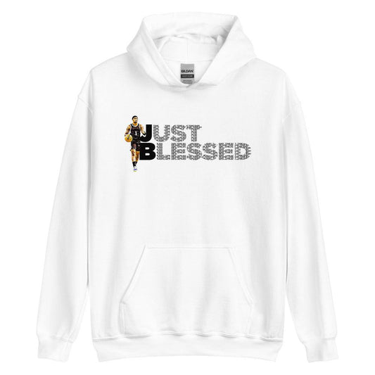 Jordan Burns "Just Blessed" Hoodie - Fan Arch