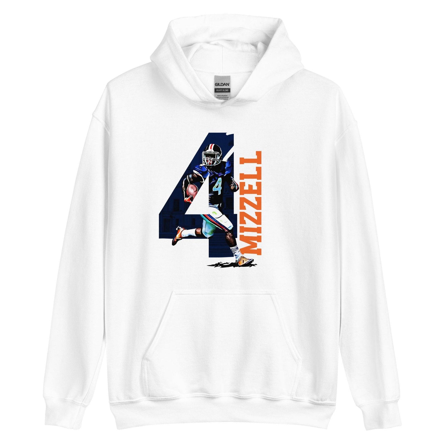 Taquan Mizzell Sr. "4" Hoodie - Fan Arch