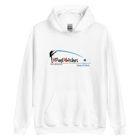 Austin McNamara "#Punt4Wishes" Hoodie - Fan Arch