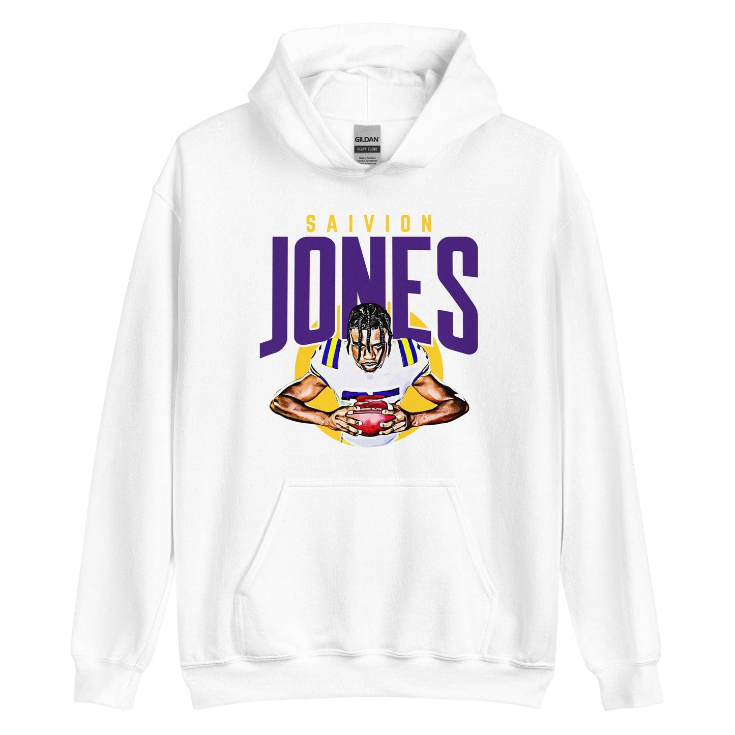 Saivion Jones "Focused" Hoodie - Fan Arch