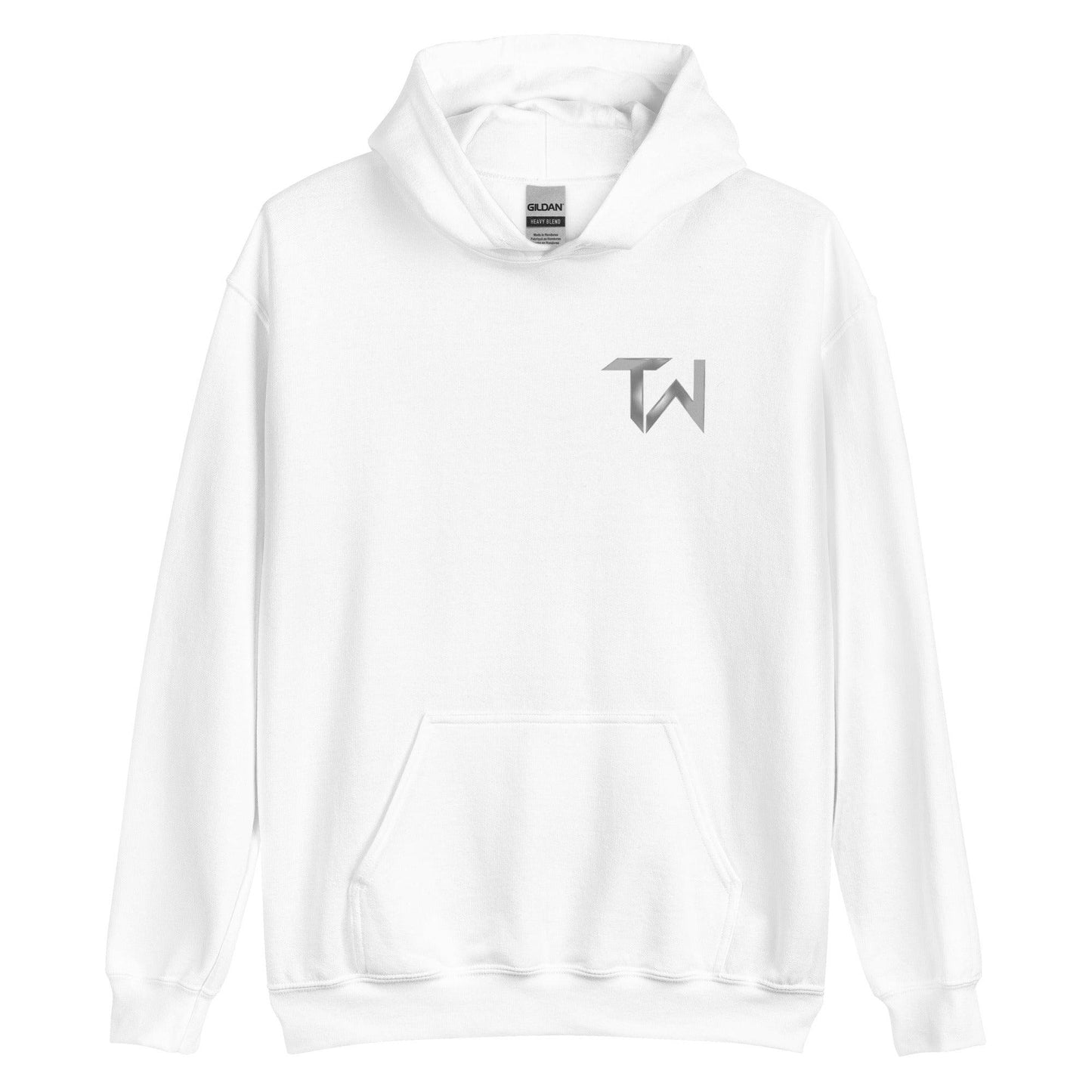 Tre White "TW" Hoodie - Fan Arch