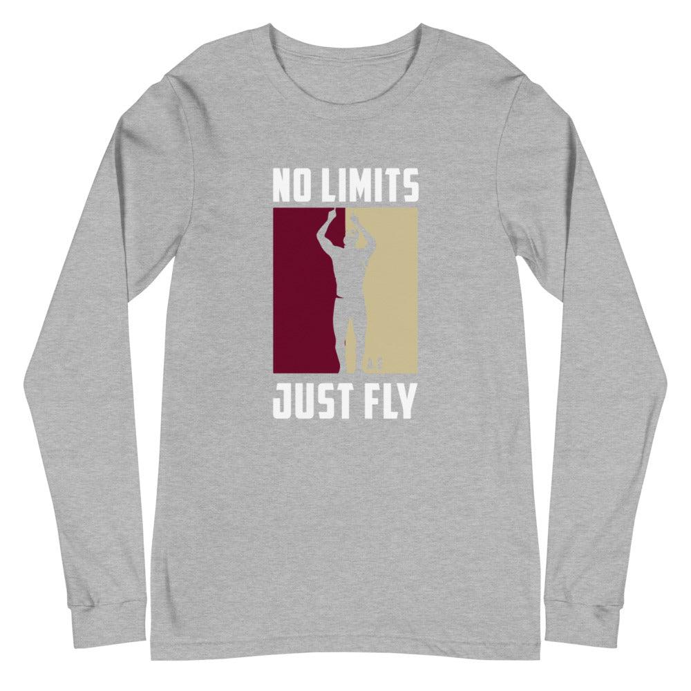 Andre Ewers "No Limits Just Fly" Long Sleeve Shirt - Fan Arch