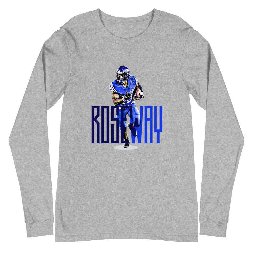 AJ Rose "RoseWay" Long Sleeve Tee - Fan Arch