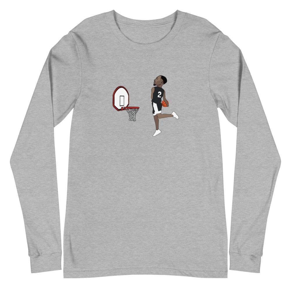Duke Jones "Animated" Long Sleeve Tee - Fan Arch
