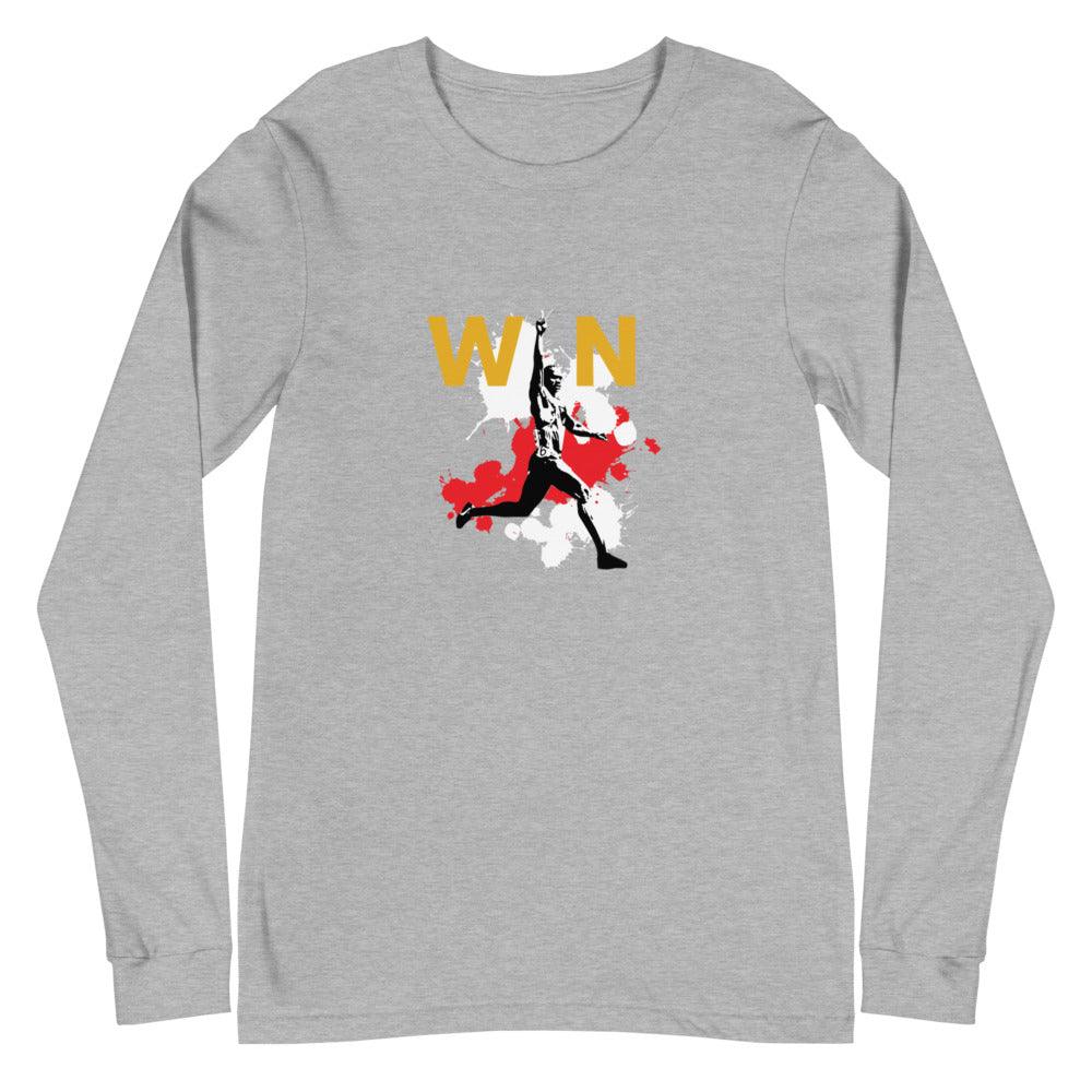 Ben Johnson "WIN" Long Sleeve Tee - Fan Arch