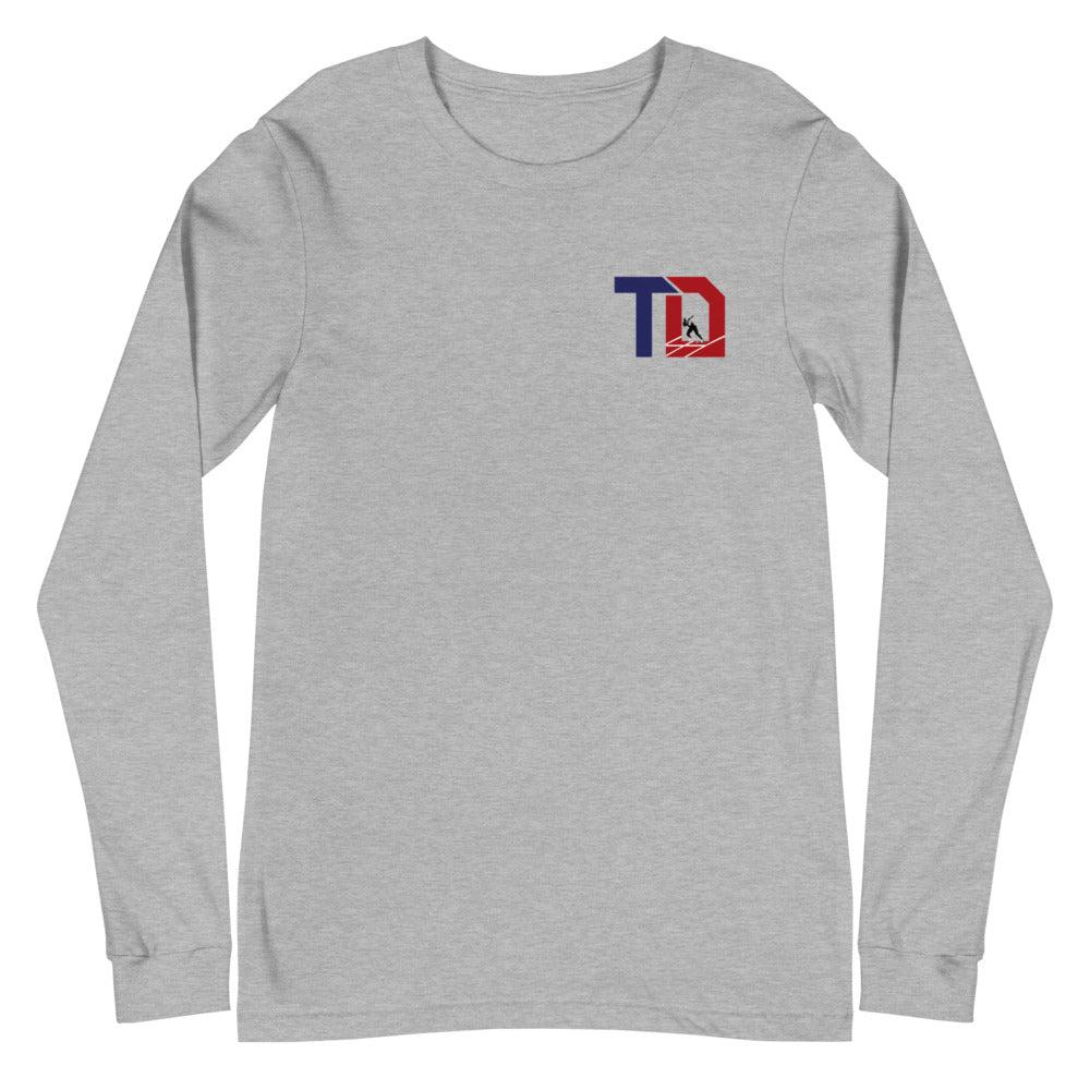 Teahna Daniels “TD” Long Sleeve Tee - Fan Arch