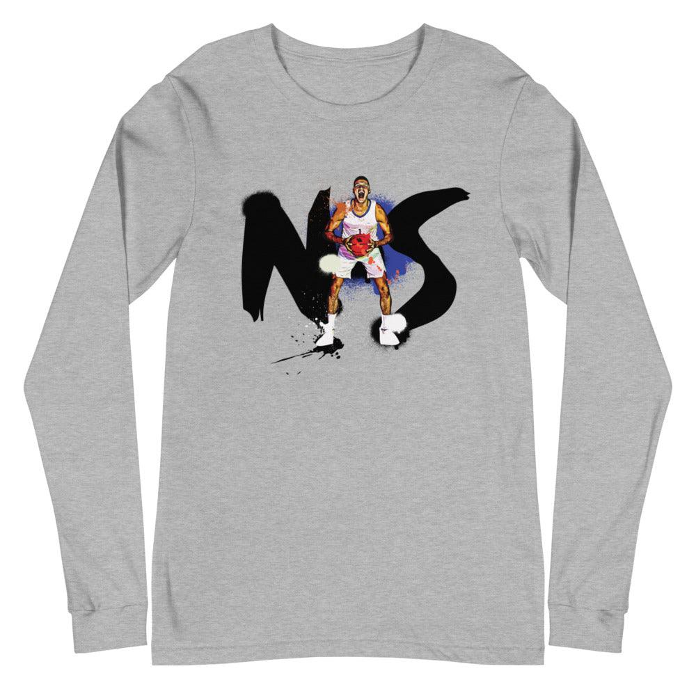 Nate Sestina "Splash" Long Sleeve Tee - Fan Arch