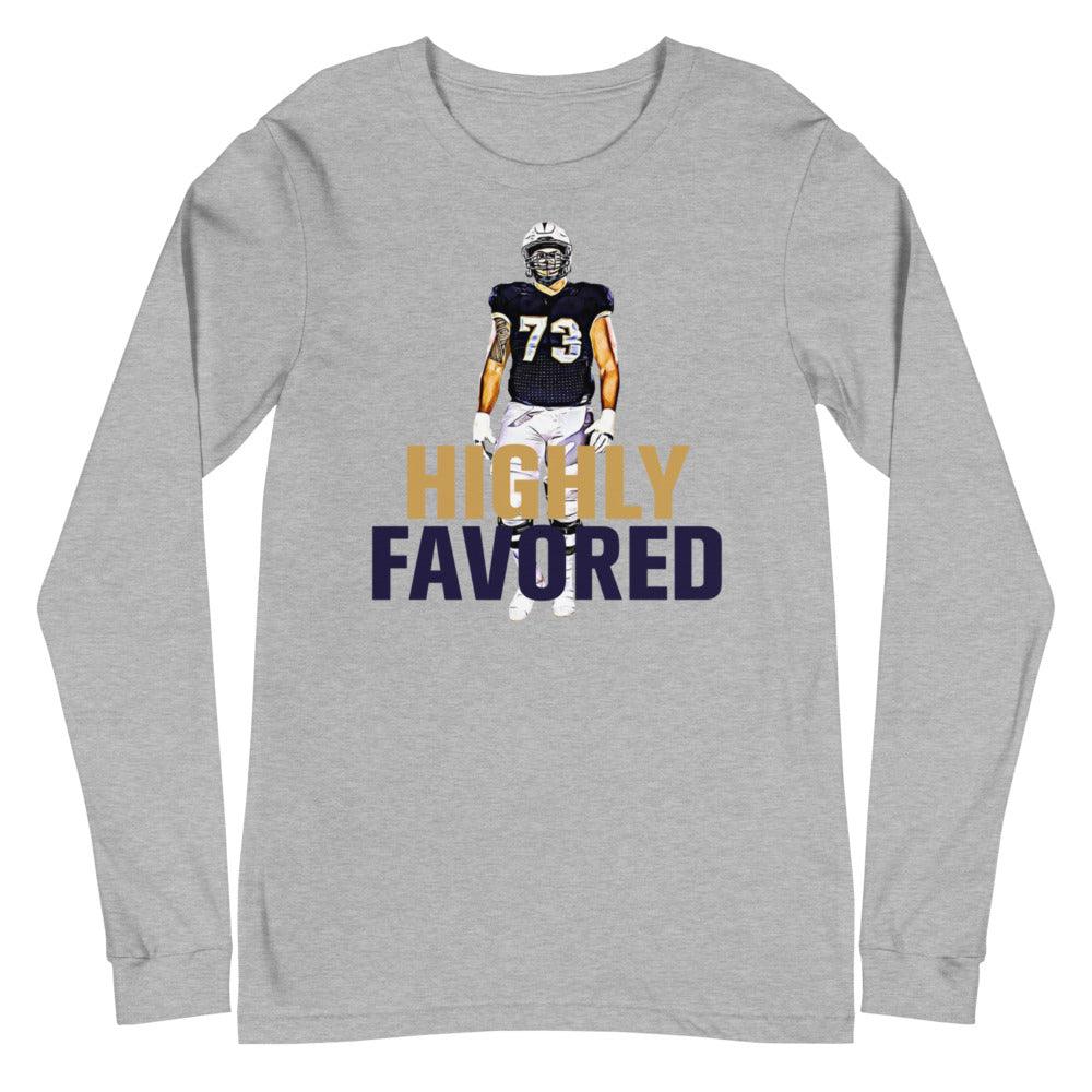 Sam Jackson "Highly Favored" Long Sleeve Tee - Fan Arch