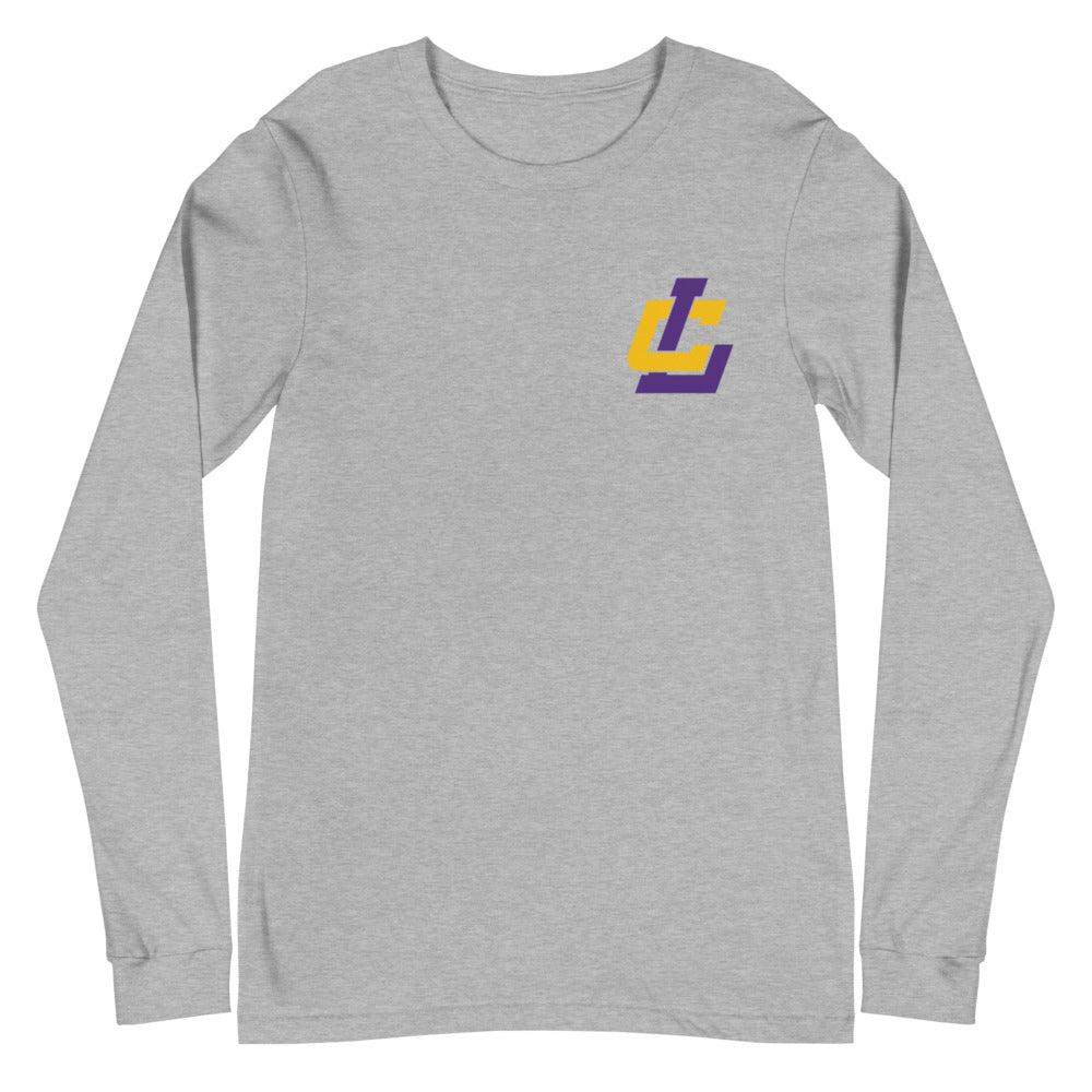Cam Lewis “CL” Long Sleeve Tee - Fan Arch
