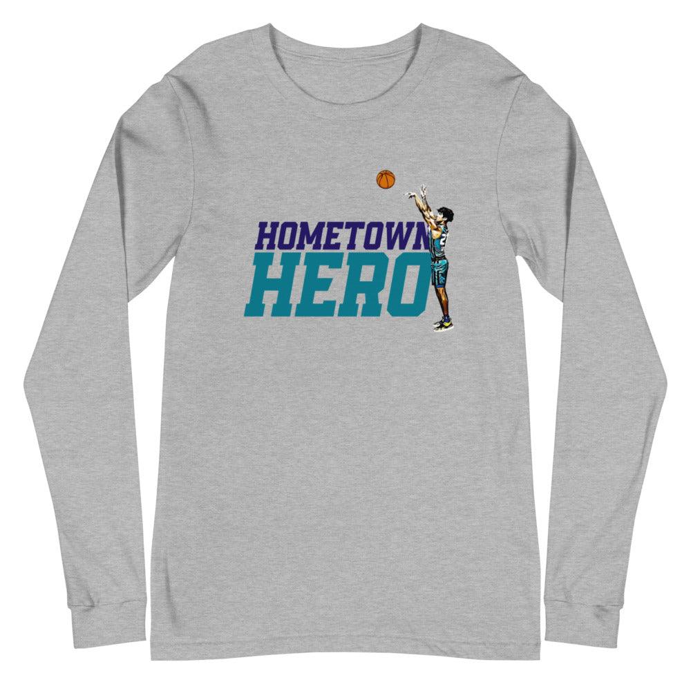 DJ Carton "Hometown Hero" Long Sleeve Tee - Fan Arch