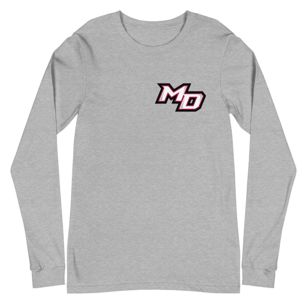 Marlon Davidson "MD" Long Sleeve Tee - Fan Arch