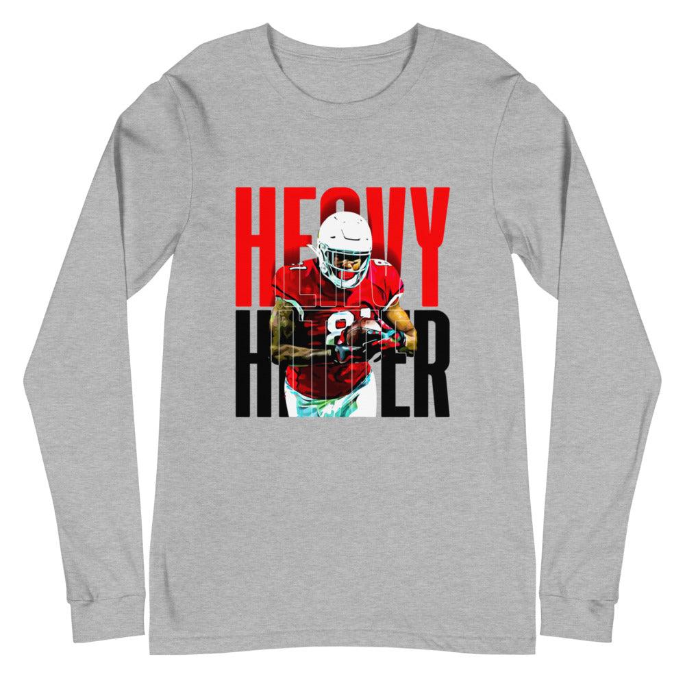 Darrell Daniels "Heavy Hitter" Long Sleeve Tee - Fan Arch