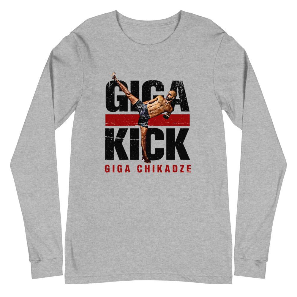Giga Chikadze "GIGA KICK" Long Sleeve Tee - Fan Arch