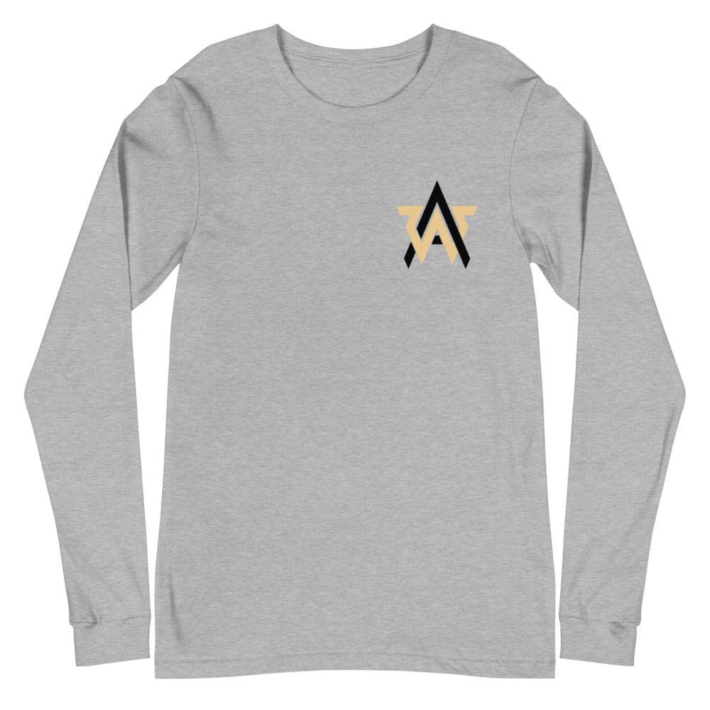 Alex Wright "AW" Long Sleeve Tee - Fan Arch
