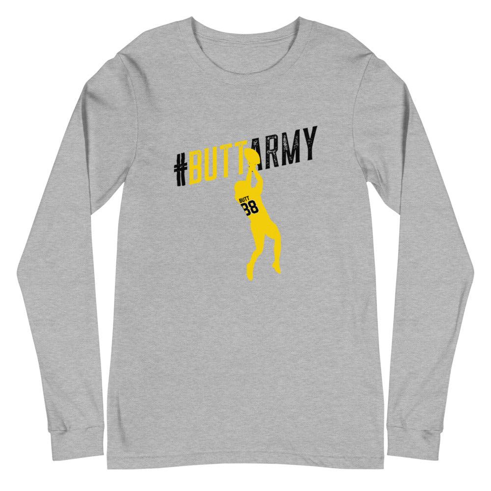 Jake Butt "#BUTTARMY" Long Sleeve Tee - Fan Arch