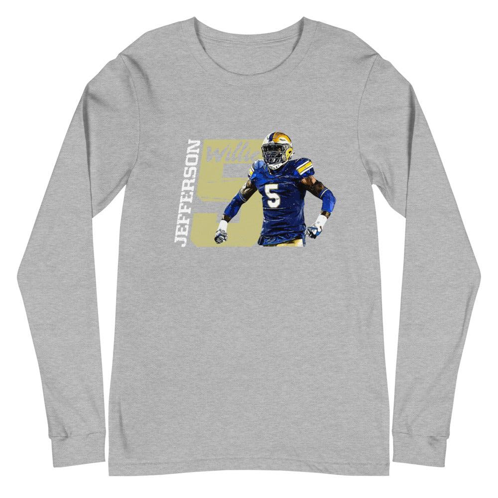 Willie Jefferson "Gameday" Long Sleeve Tee - Fan Arch