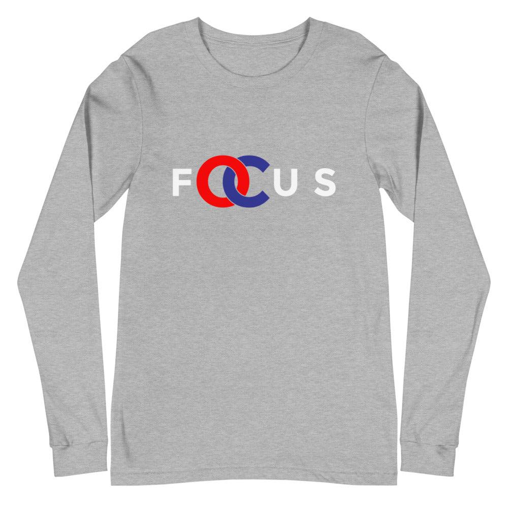 Omar Craddock "FOCUS" Long Sleeve Tee - Fan Arch