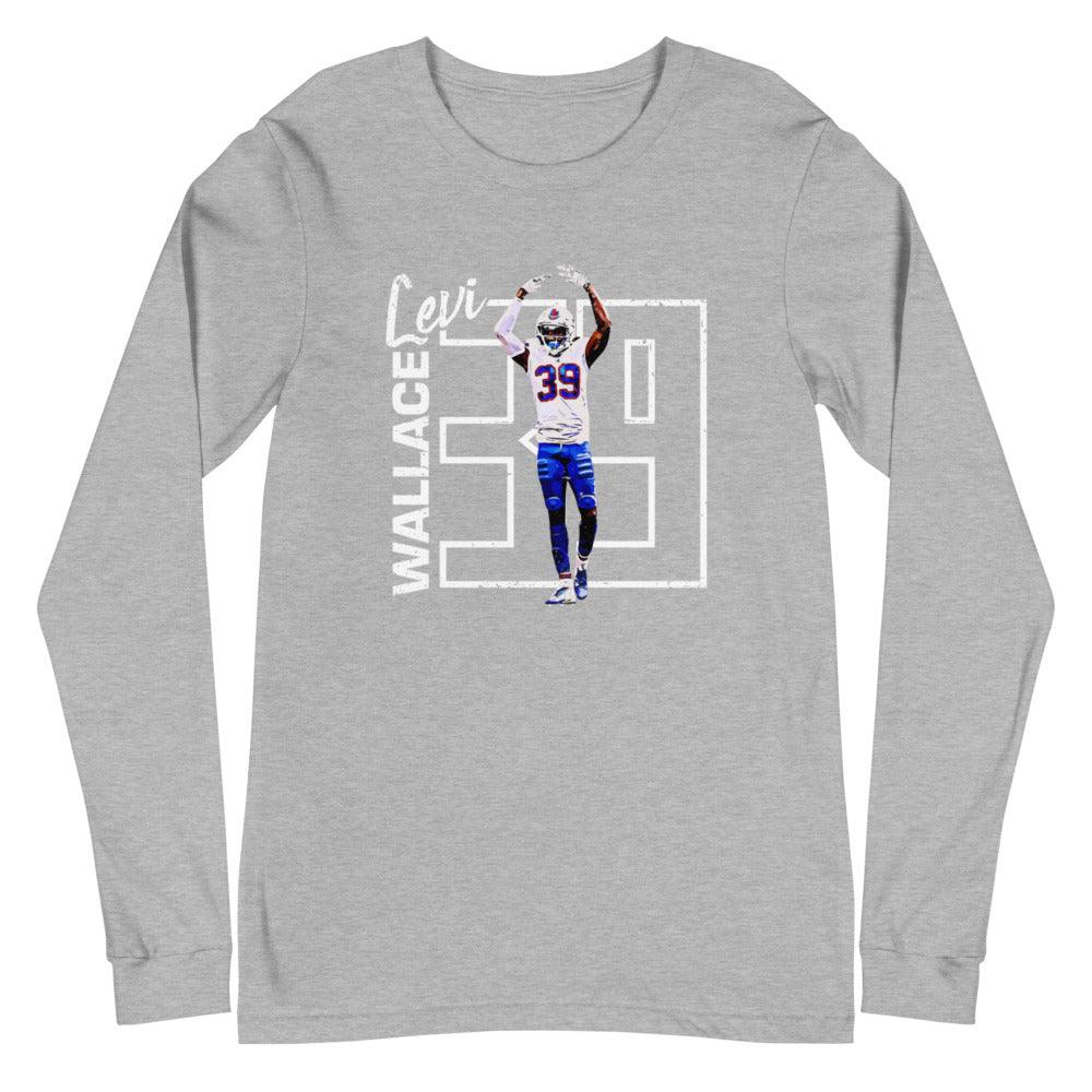 Levi Wallace "Gametime" Long Sleeve Tee - Fan Arch
