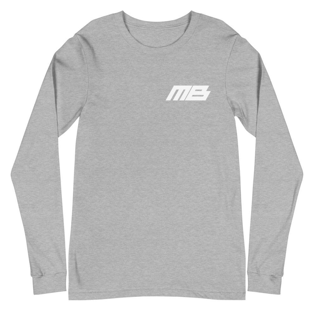 Matthew Butler "MB" Long Sleeve Tee - Fan Arch