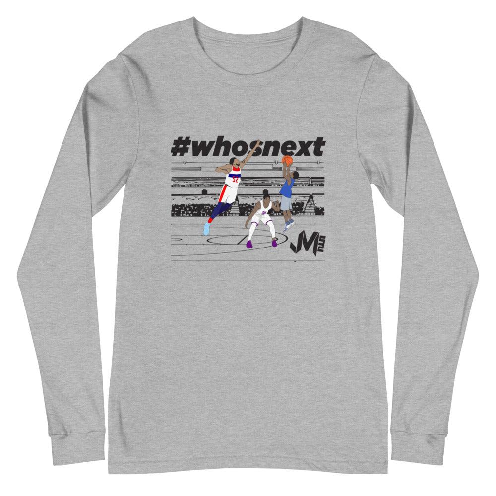 Jordan McRae “Who’s Next” Long Sleeve Tee - Fan Arch