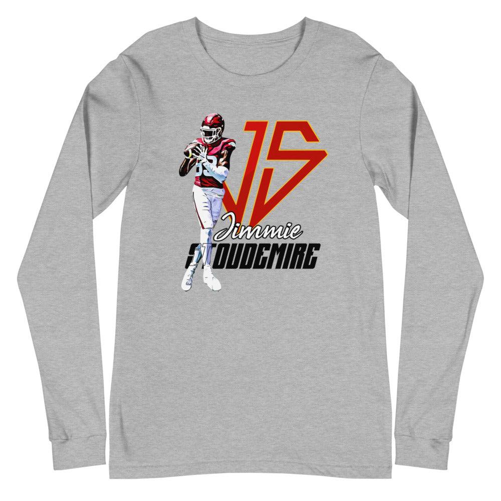 Jimmie Stoudemire "Catch" Long Sleeve Tee - Fan Arch