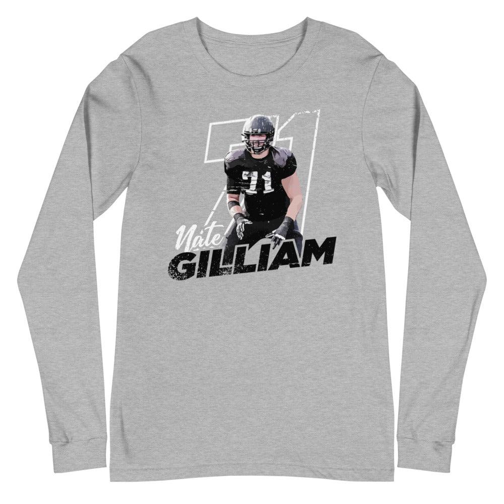 Nate Gilliam "Gameday" Long Sleeve Tee - Fan Arch