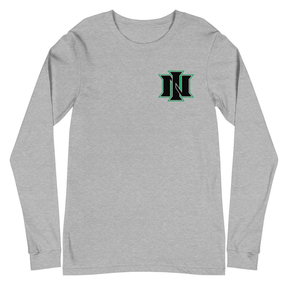 Ike Nwamu "IN" Long Sleeve Tee - Fan Arch