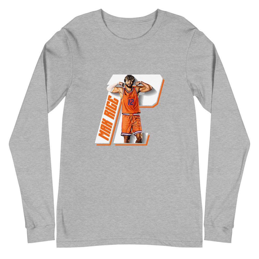 Max Rice "Flex" Long Sleeve Tee - Fan Arch