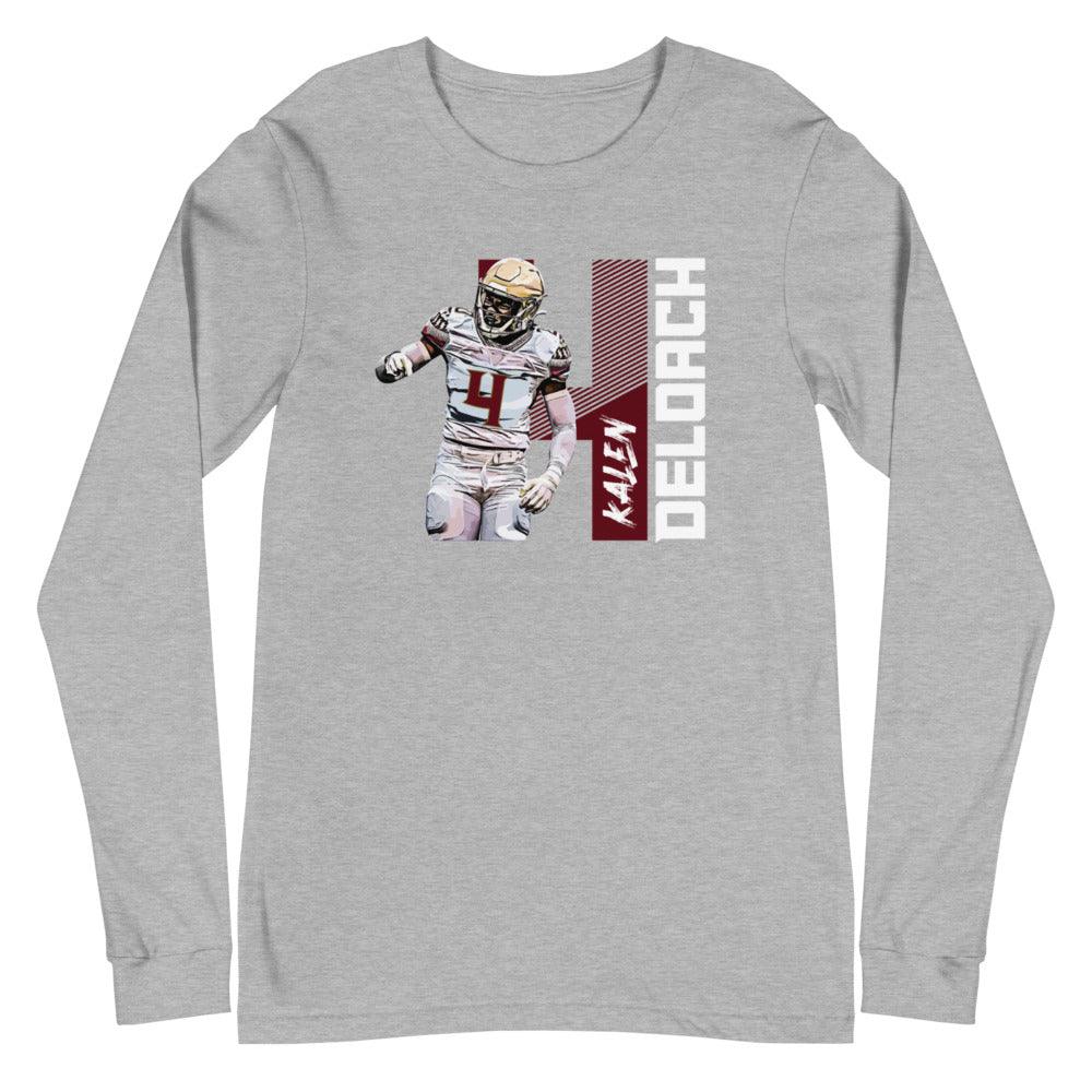 Kalen Deloach "4" Long Sleeve Tee - Fan Arch