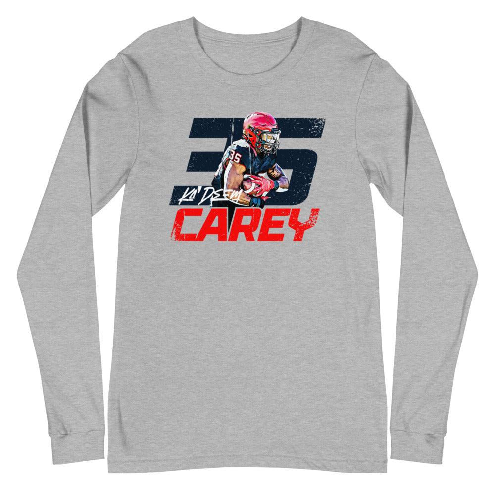 Kadeem Carey "35" Long Sleeve Tee - Fan Arch