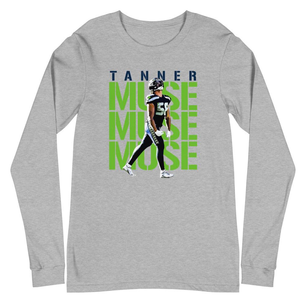 Tanner Muse “Essential” Long Sleeve Tee - Fan Arch