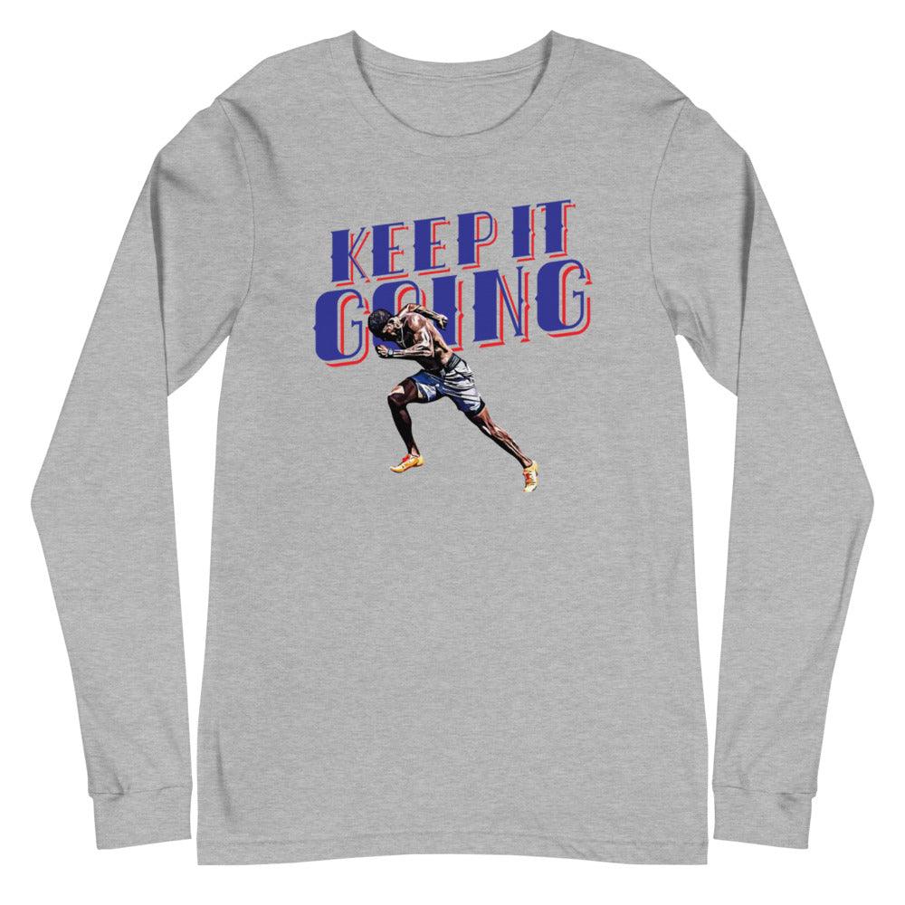 Marvin Bracy-Williams "Keep It Going" Long Sleeve Tee - Fan Arch