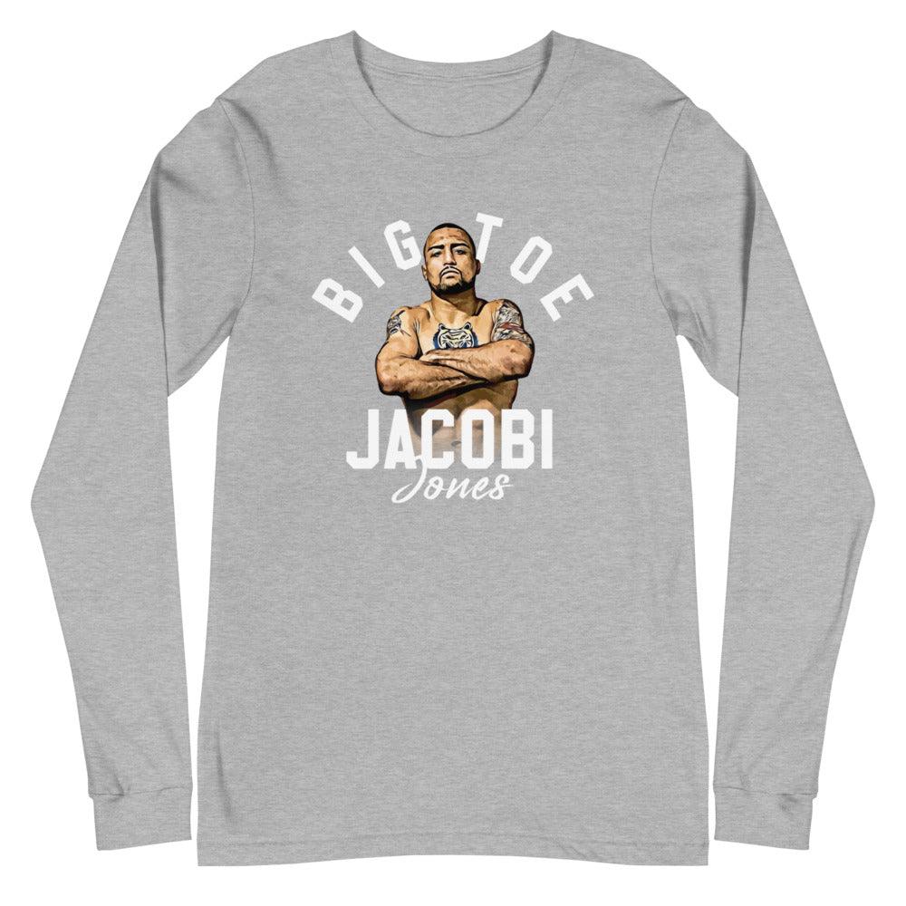 Jacobi Jones "Fight Night" Long Sleeve Tee - Fan Arch