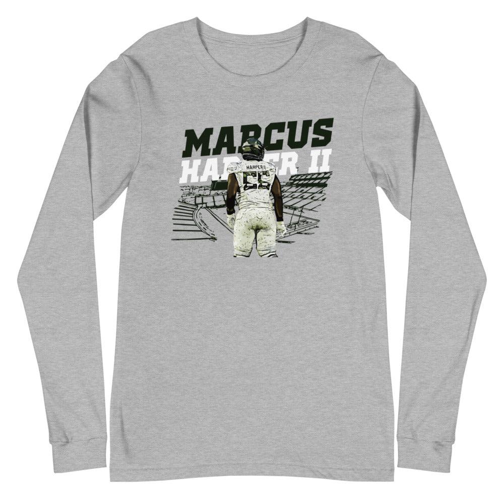 Marcus Harper II “Gameday” Long Sleeve Tee - Fan Arch