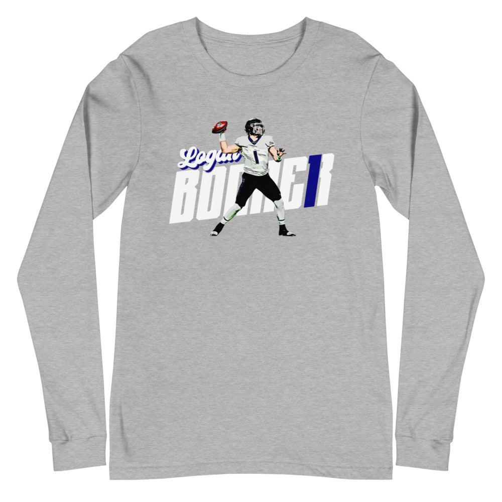 Logan Bonner "QB1" Long Sleeve Tee - Fan Arch
