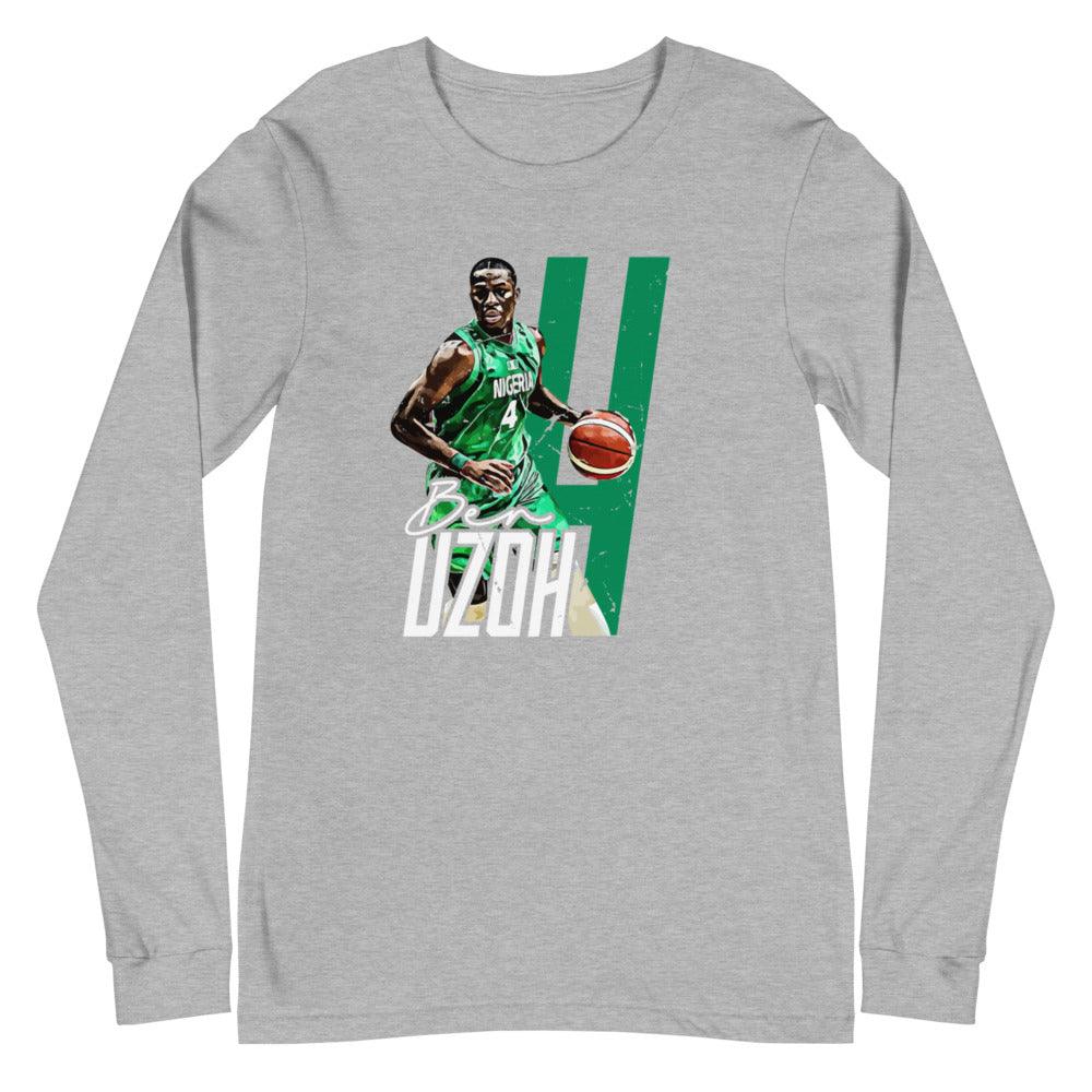 Ben Uzoh "Homegrown" Long Sleeve Tee - Fan Arch