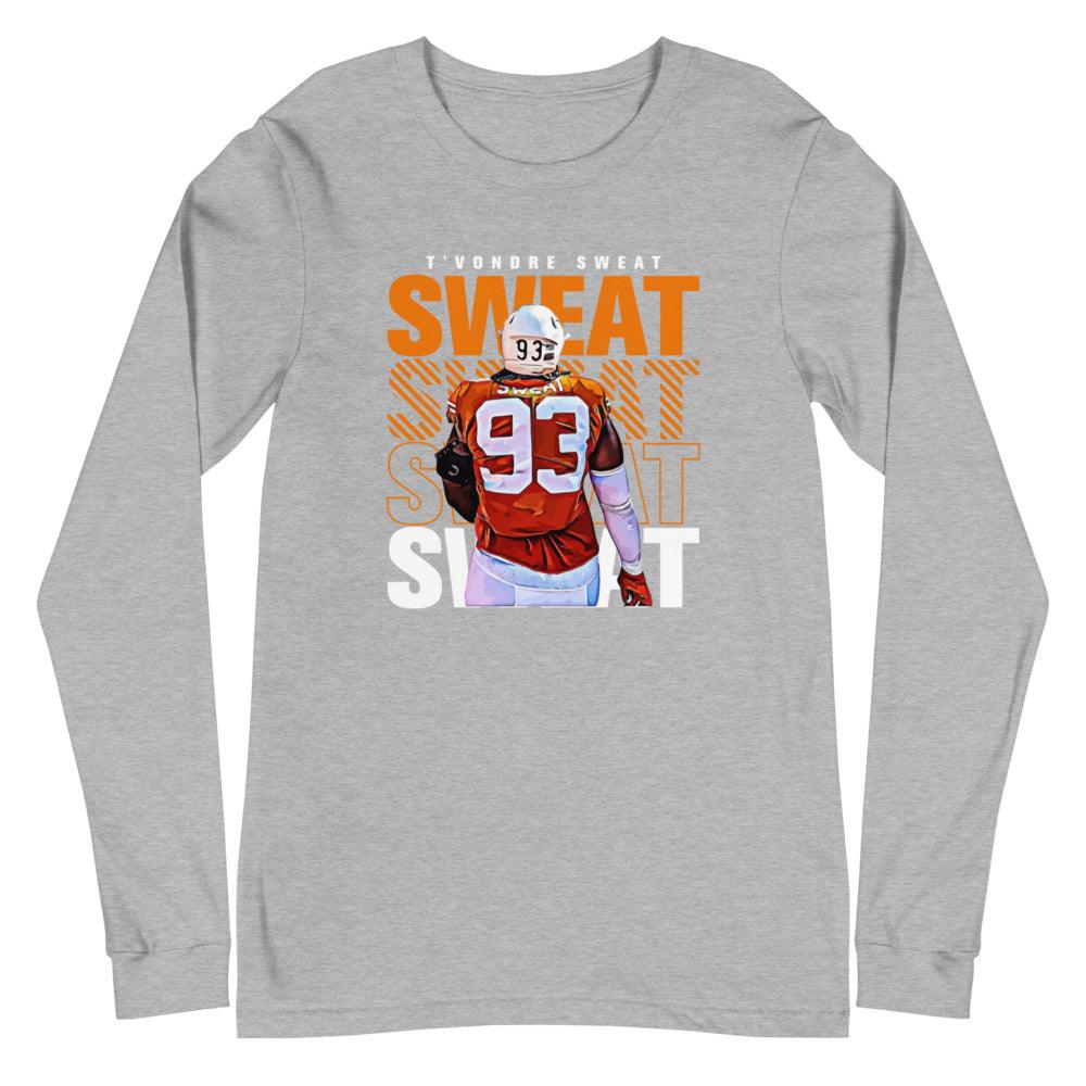 T'Vondre Sweat "Repeat" Long Sleeve Tee - Fan Arch