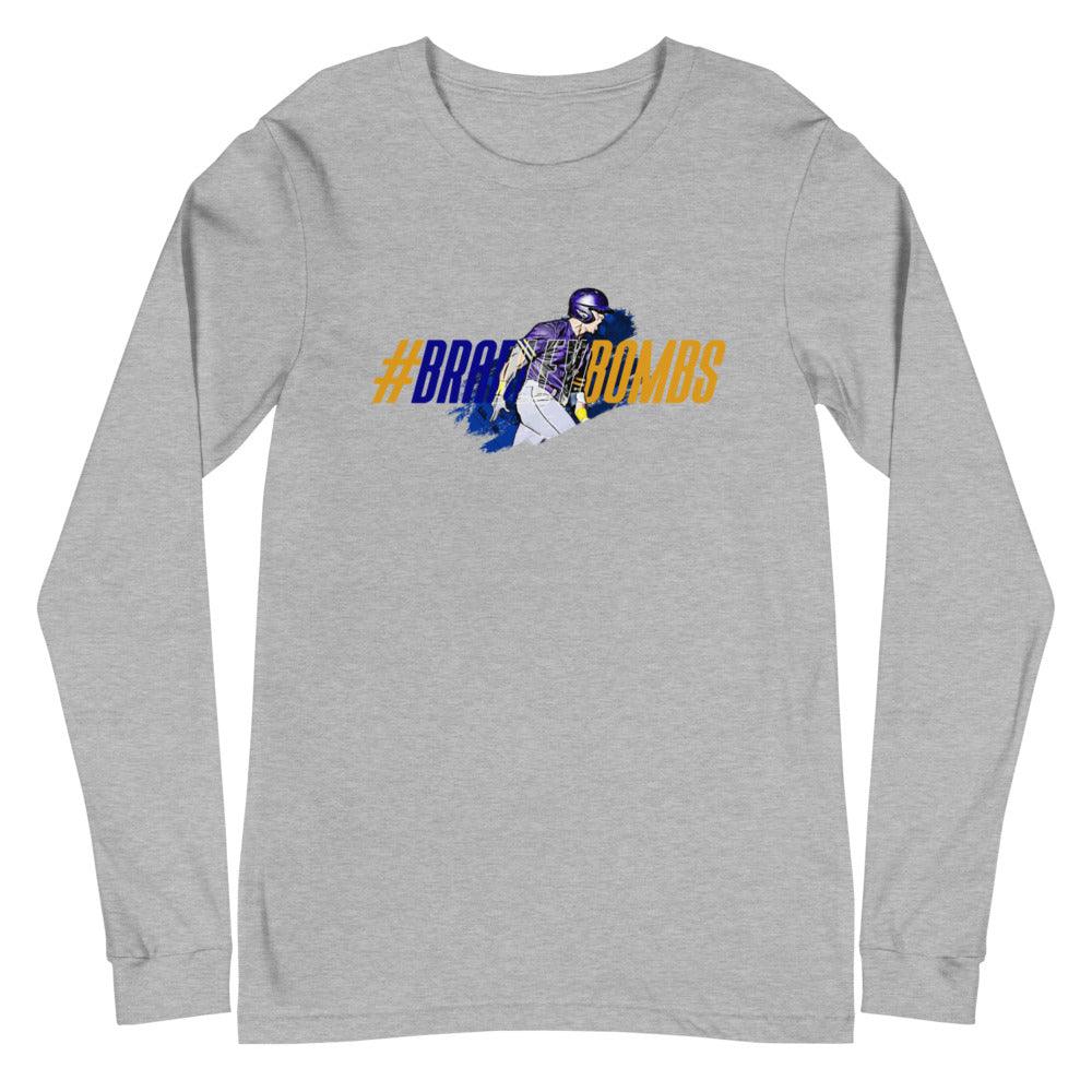 Brad Malm "#BradleyBombs" Long Sleeve Tee - Fan Arch