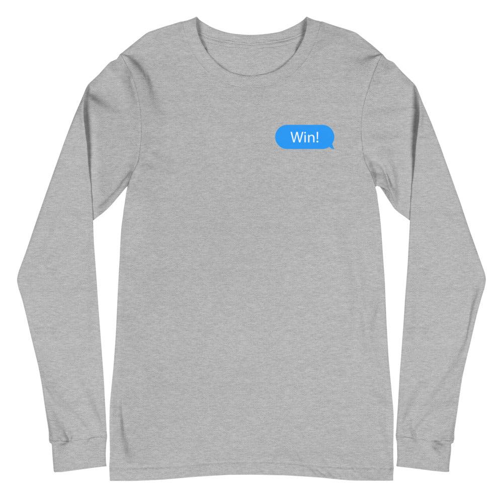 Terrance Williams "WIN" Long Sleeve Tee - Fan Arch