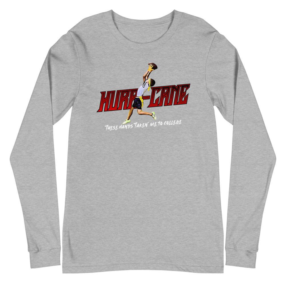 Hurricane Reeves "These Hands" Long Sleeve Tee - Fan Arch