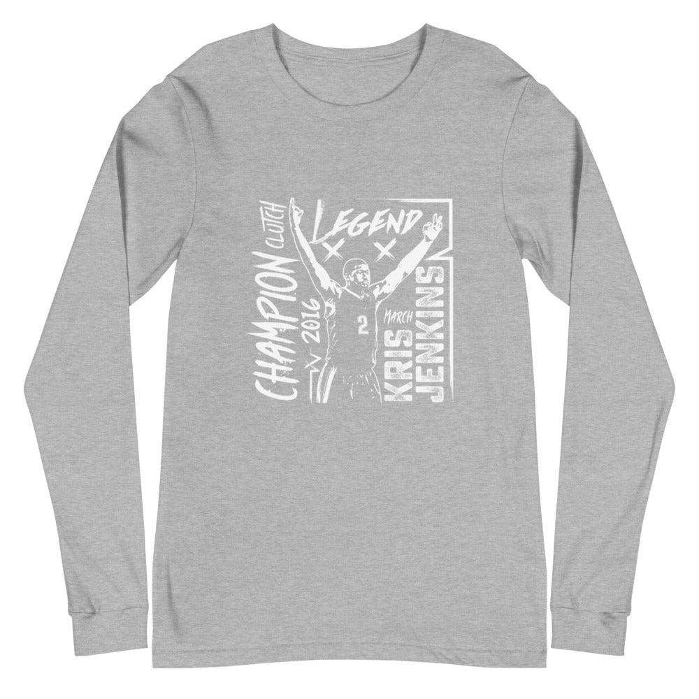 Kris Jenkins "Legend" Long Sleeve Tee - Fan Arch