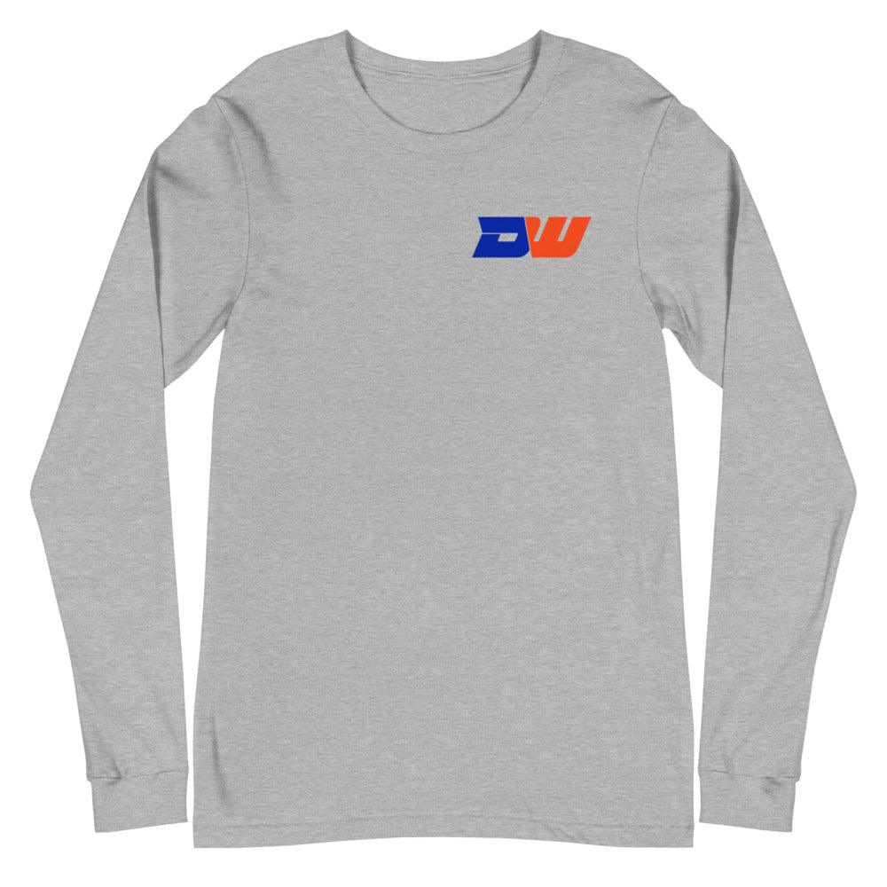 Derek Wingo “DW” Long Sleeve Tee - Fan Arch