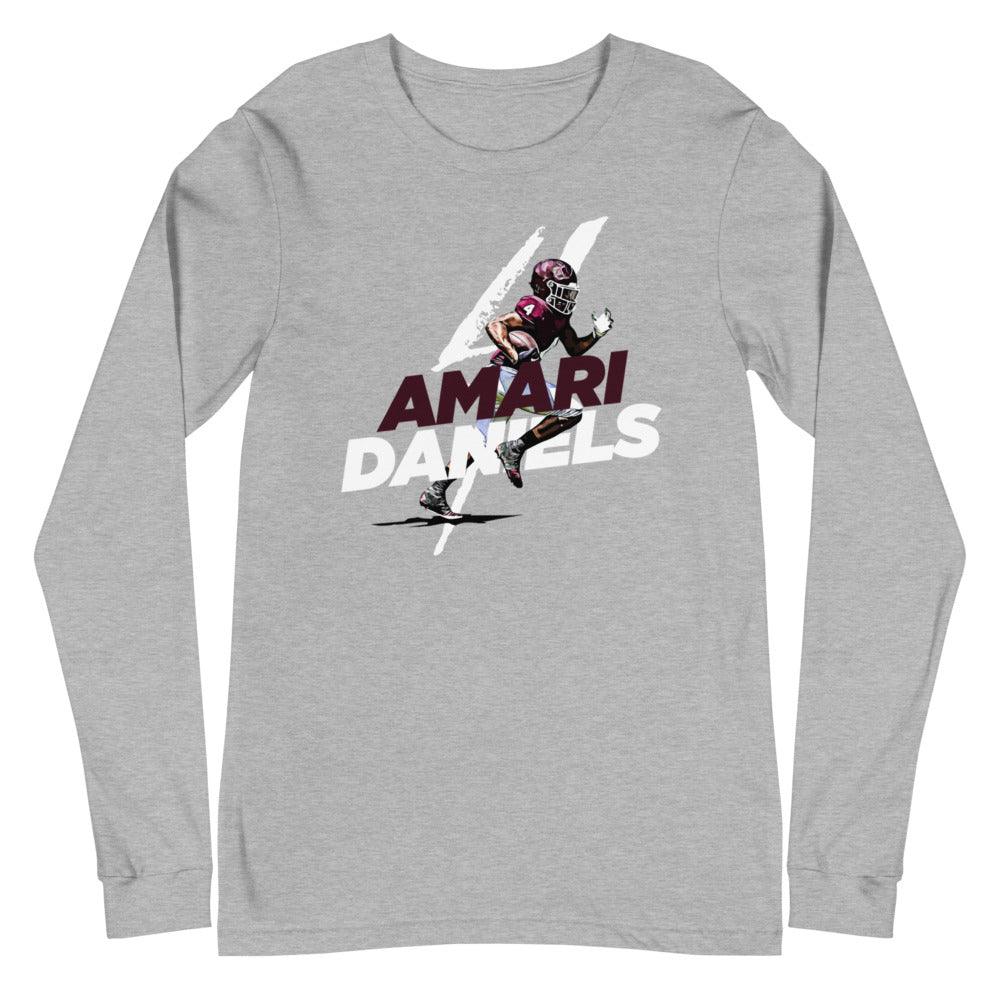 Amari Daniels "Run It" Long Sleeve Tee - Fan Arch