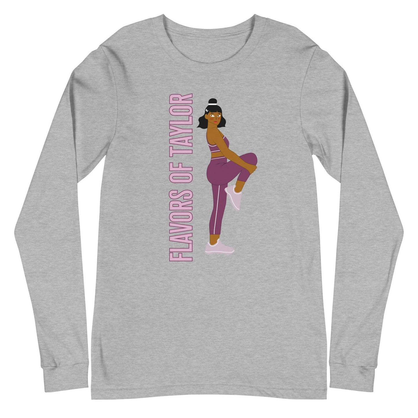 Taylor Anderson "Flex" Long Sleeve Tee - Fan Arch