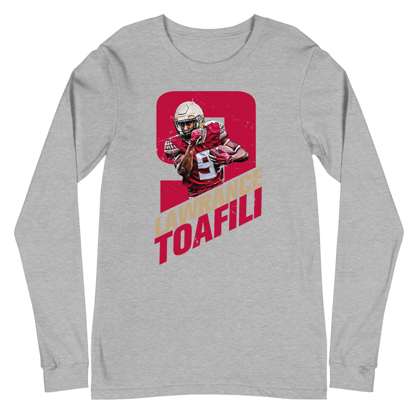Lawrance Toafili "Run It" Long Sleeve Tee - Fan Arch