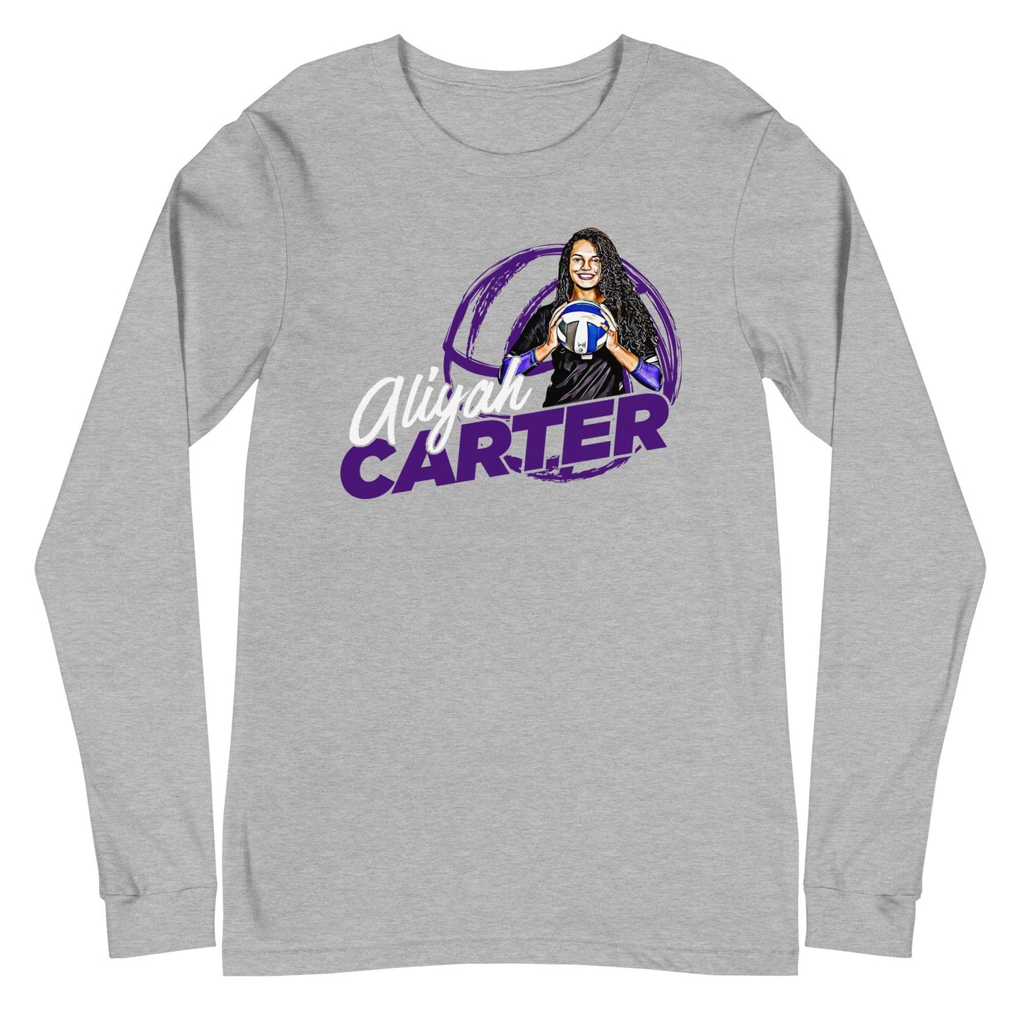 Aliyah Carter "Game Ready" Long Sleeve Tee - Fan Arch