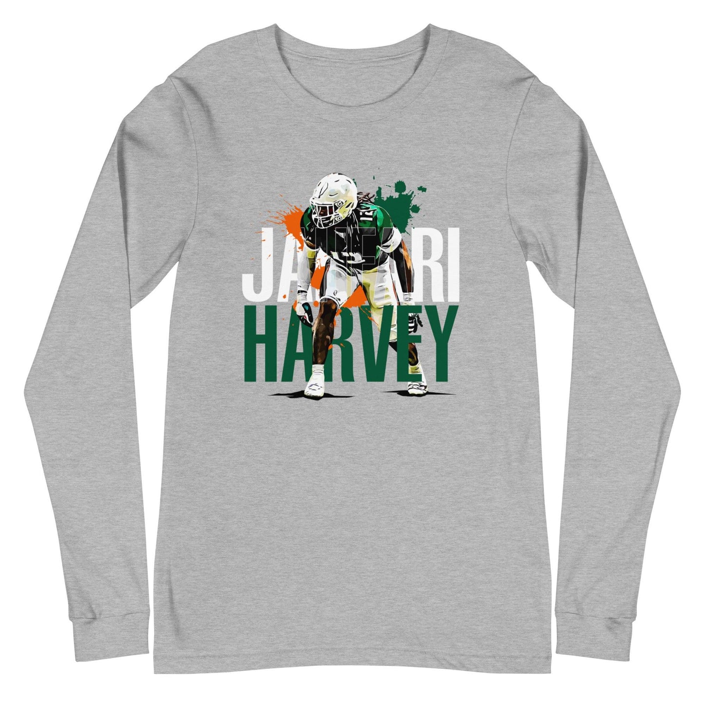 Jahfari Harvey "Stay Ready" Long Sleeve Tee - Fan Arch