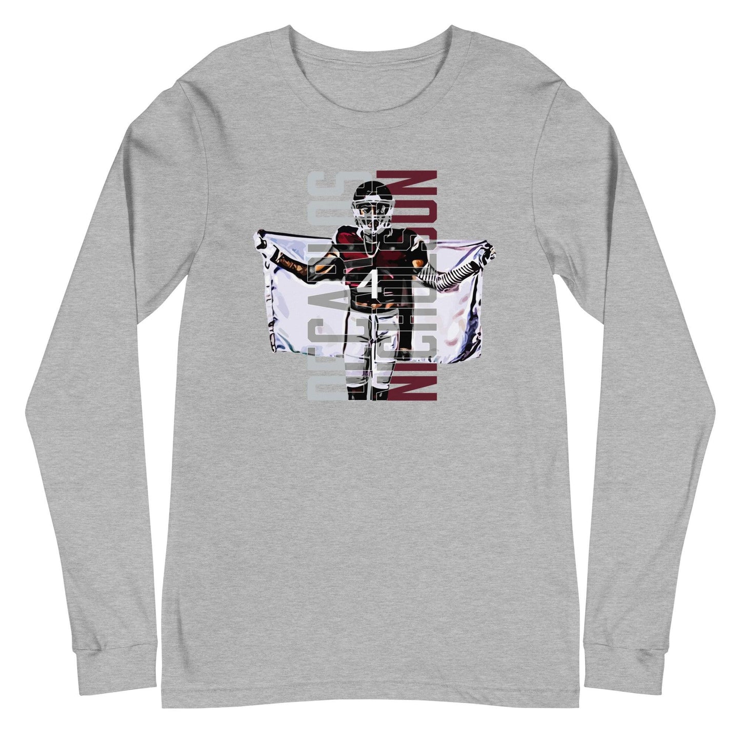 DeCarlos Nicholson "Split" Long Sleeve Tee - Fan Arch